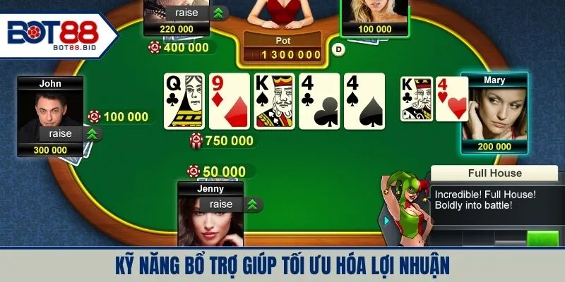 Kỹ năng bổ trợ giúp tối ưu hóa lợi nhuận